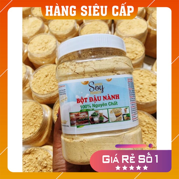 Bột đậu nành💕𝑭𝒓𝒆𝒆𝒔𝒉𝒊𝒑💕 500g Bột đậu nành Soy nguyên chất tăng - giảm cân, làm đẹp da