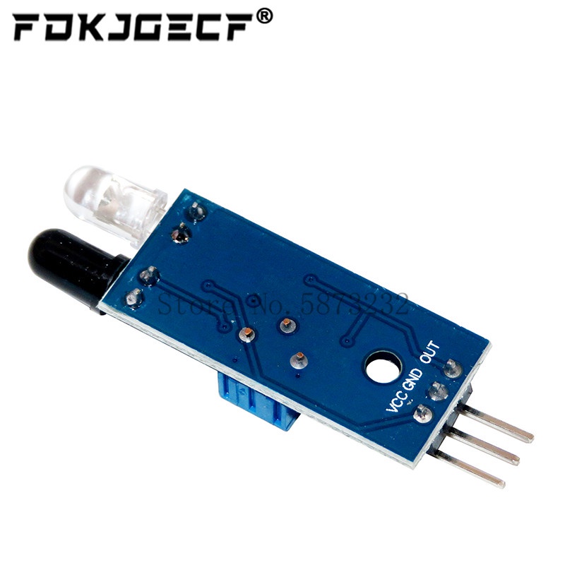 Mô Đun Cảm Biến Hồng Ngoại 3 Dây Cho Robot Xe Hơi Thông Minh Arduino