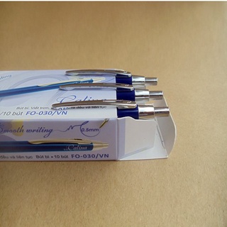 [Bán sỉ combo 10 hộp] Bút Bi Flexoffice FO-030 Calina (10 cây/ hộp) [wmart]