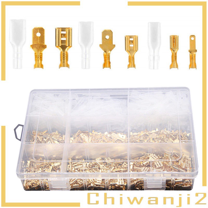 Đầu Nối Dây Điện Nhanh Cách Nhiệt Chiwanji2 900x 2.8 / 4.8 / 6.3mm | BigBuy360 - bigbuy360.vn