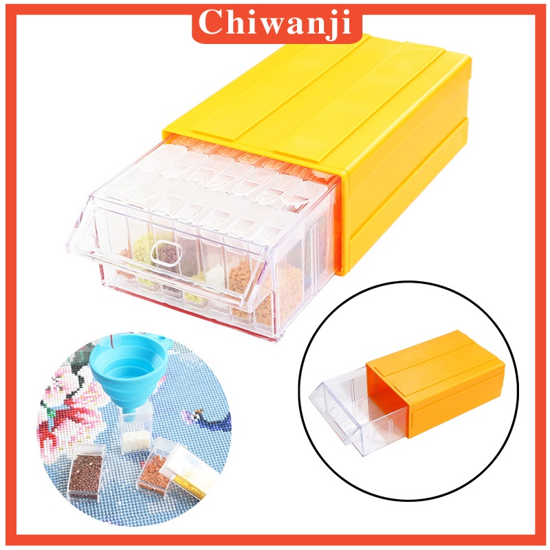 Hộp Đựng Tranh Đính Đá Kim Cương Xếp Chồng Lên Nhau DIY