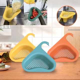 Khay Lọc Rác Gắn Bồn Rửa Bát, Rổ đựng súp ráo nước đa chức năng cho nhà bếp