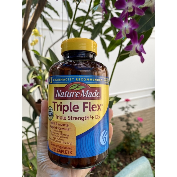 [CHÍNH HÃNG] Viên uống Triple Flex Nature Made 200 viên
