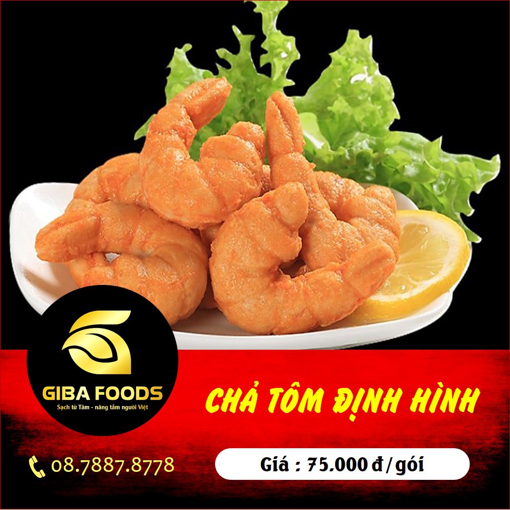 GIBAFOODS - SỈ/LẺ - CHẢ TÔM ĐỊNH HÌNH/ Gói 500gr | BigBuy360 - bigbuy360.vn