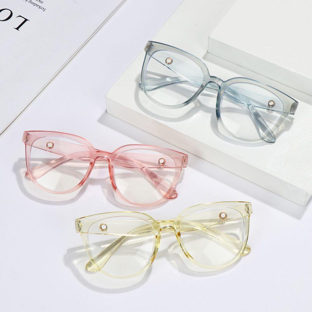 SUMU Mắt Kính Gọng Tròn Chống Tia UV Bảo Vệ Mắt