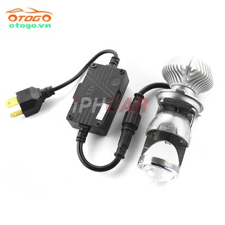 Đèn Bi Cầu Mini Led Siêu Sáng IPHCAR Chân H4