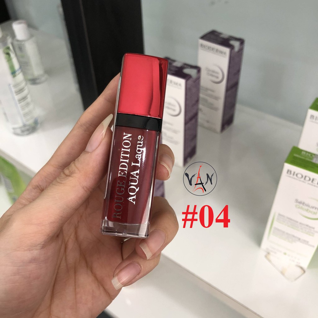 [ Bourjois Pháp ] Son bóng bourjois rouge edition aqua laque - đủ màu | BigBuy360 - bigbuy360.vn