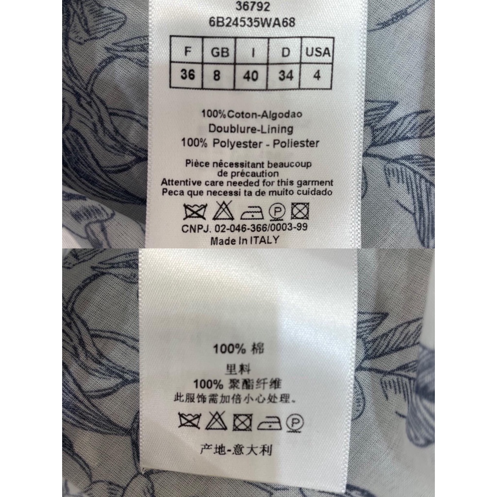 Váy nữ dáng dài hai lớp cao cấp DIOR CD với họa tiết, màu sắc nhẹ nhàng, thanh lịch