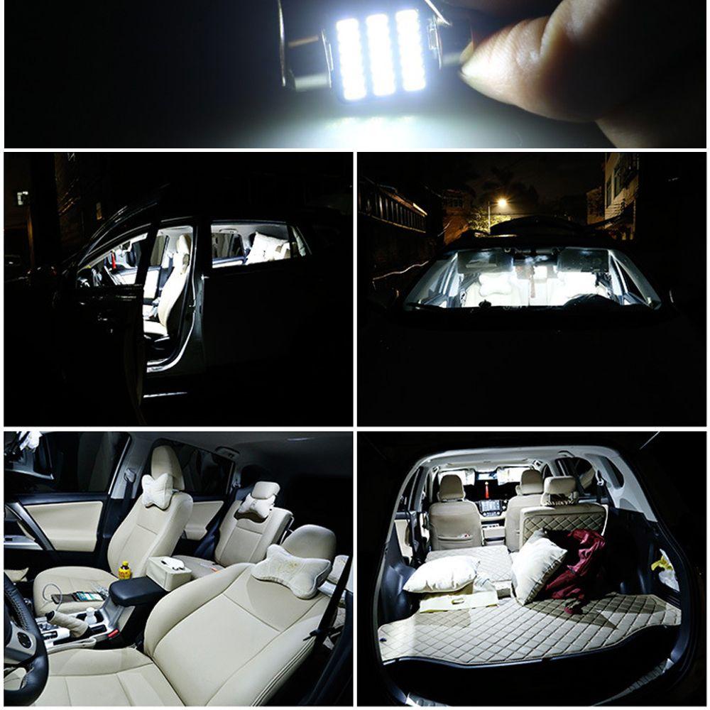 JONYE Bộ 2 Đèn Led 31MM 36MM 39MM 42MM Ánh Sáng Trắng Cao Cấp Cho Xe Ô Tô