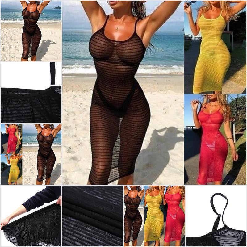 Đầm Lưới Khoác Ngoài Bikini