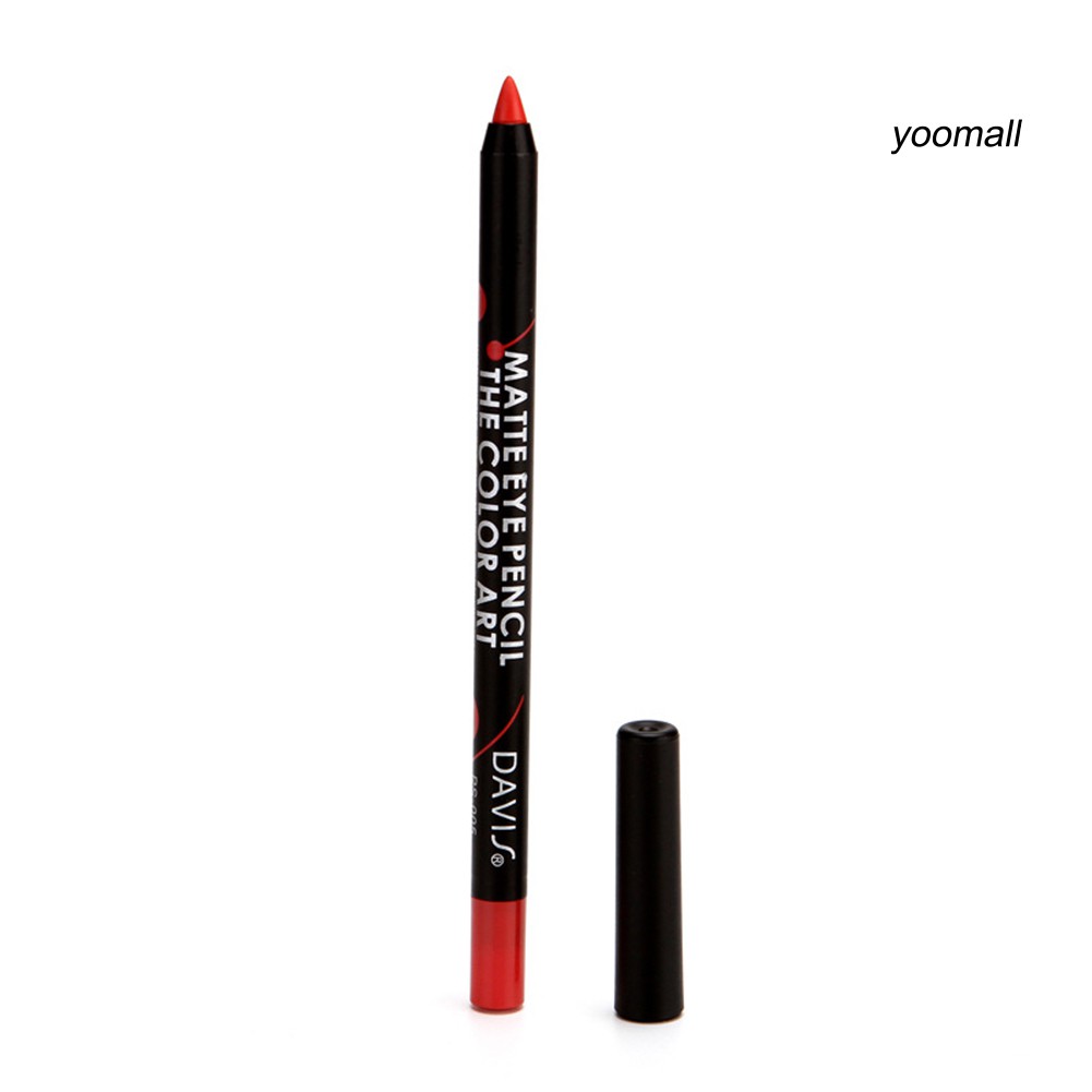 [Hàng mới về] Chì Kẻ Môi 12 Màu Tùy Chọn Chống Nước Lâu Trôi Trang Điểm Thời Trang
