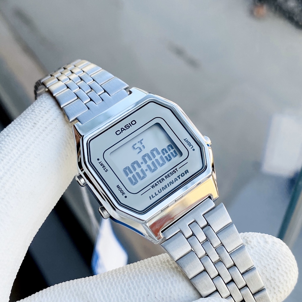 Đồng hồ nữ dây thép chính hãng Casio LA680WA-7DF