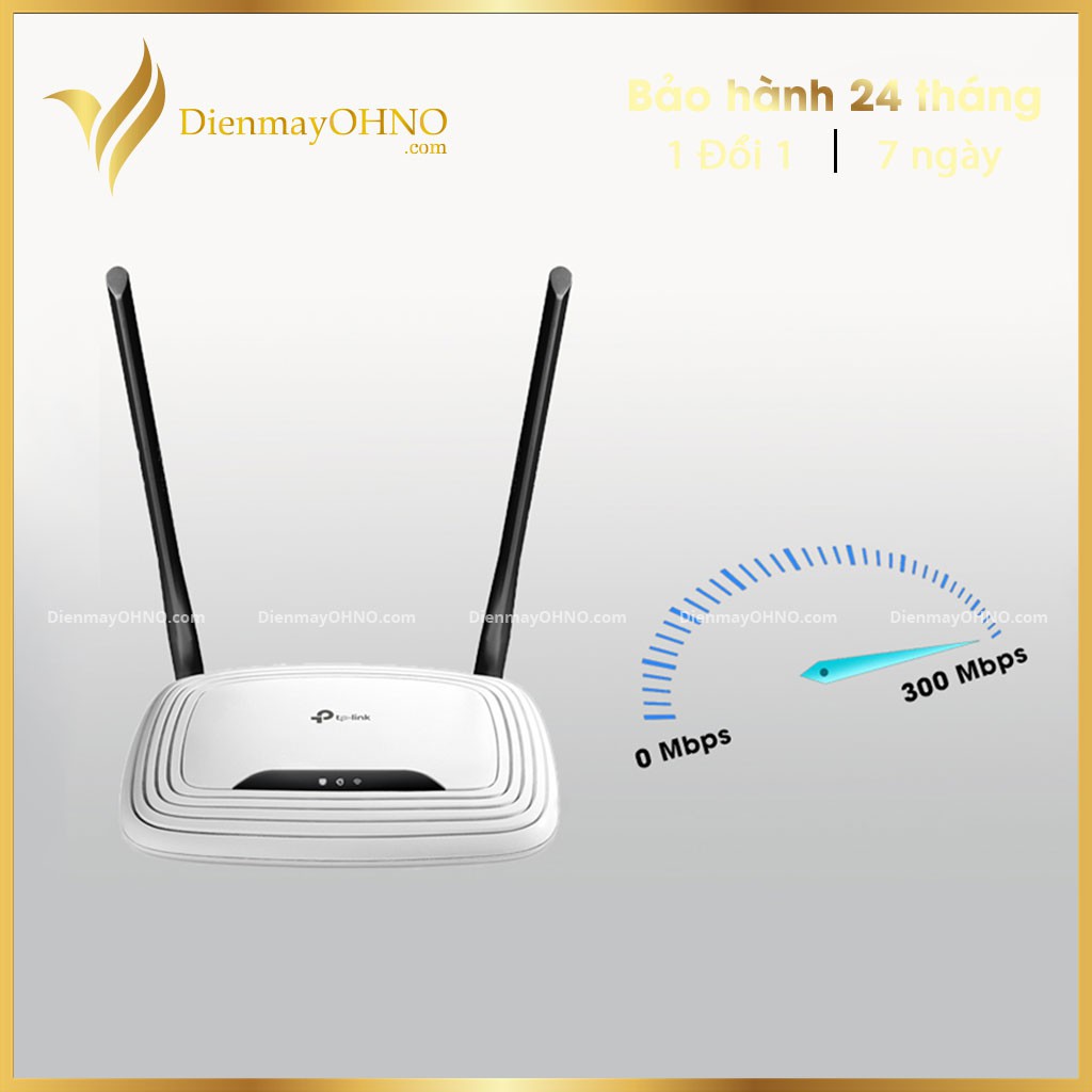 Cục Phát Wifi TP LINK TL-WR841N 2 Râu Chính Hãng Modem Router Model Moden Bộ Phát Wifi TPLINK 841N