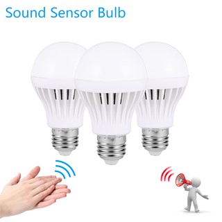 Bóng đèn led CHUANGYANG cảm biến giọng nói thông minh 220V 110V 3W 5W 7W 9W chuyên dụng