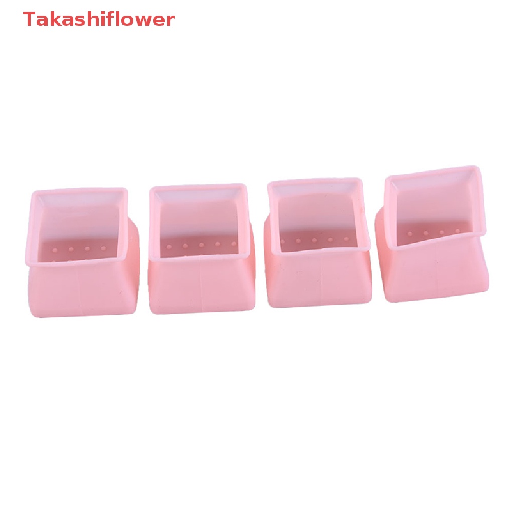 Bộ 4 Miếng Bọc Chân Ghế / Đồ Nội Thất Bằng Silicone Tiện Dụng