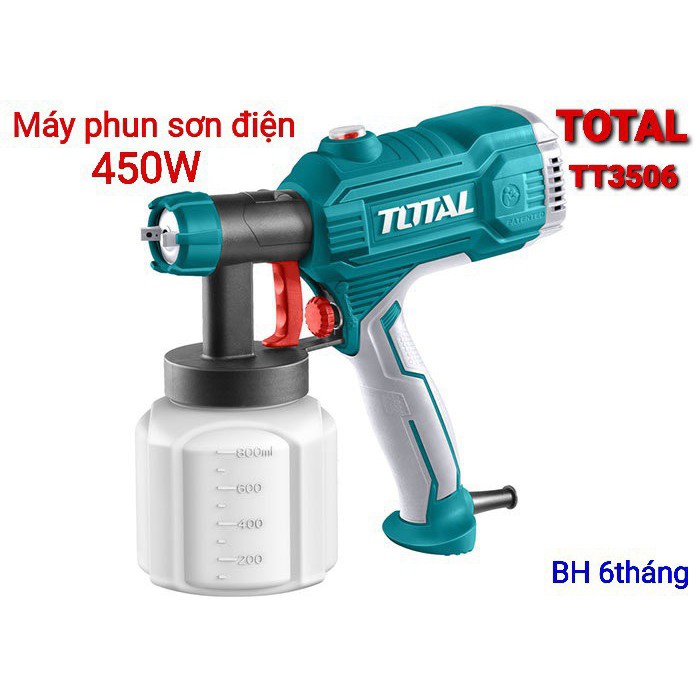 450W-800ML DỤNG CỤ PHUN SƠN TOTAL TT3506