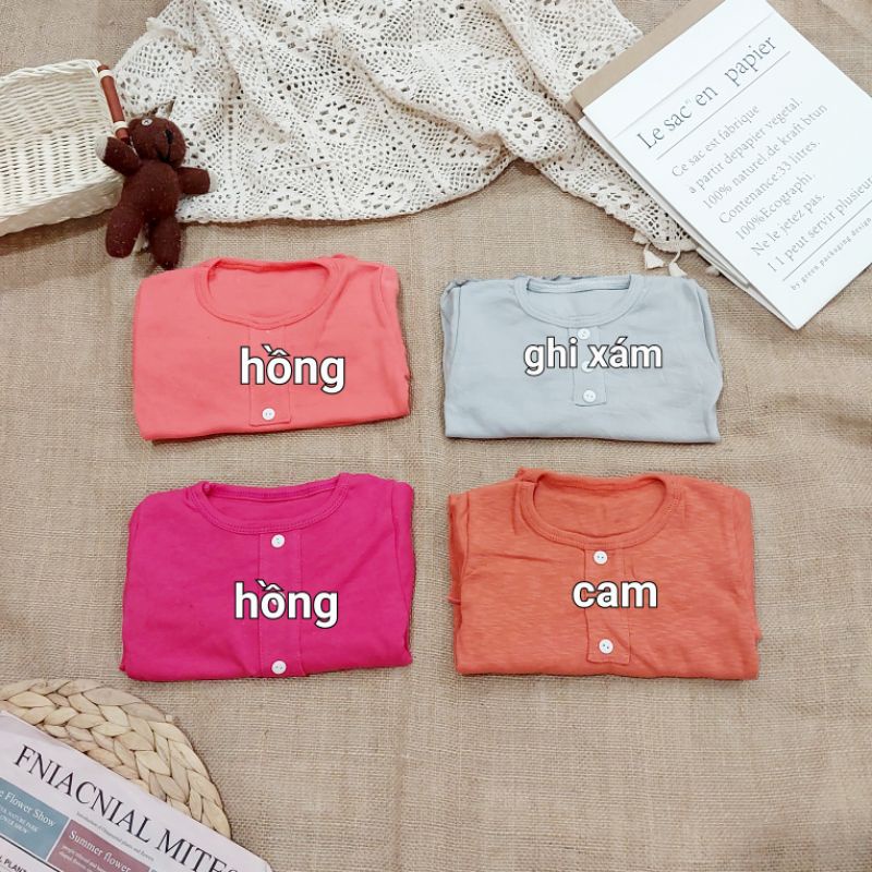 (7-18kg) Đồ bộ cho bé dài tay QATE833 - đồ bộ bé trai và đồ bộ bé gái vải thun tăm TB68