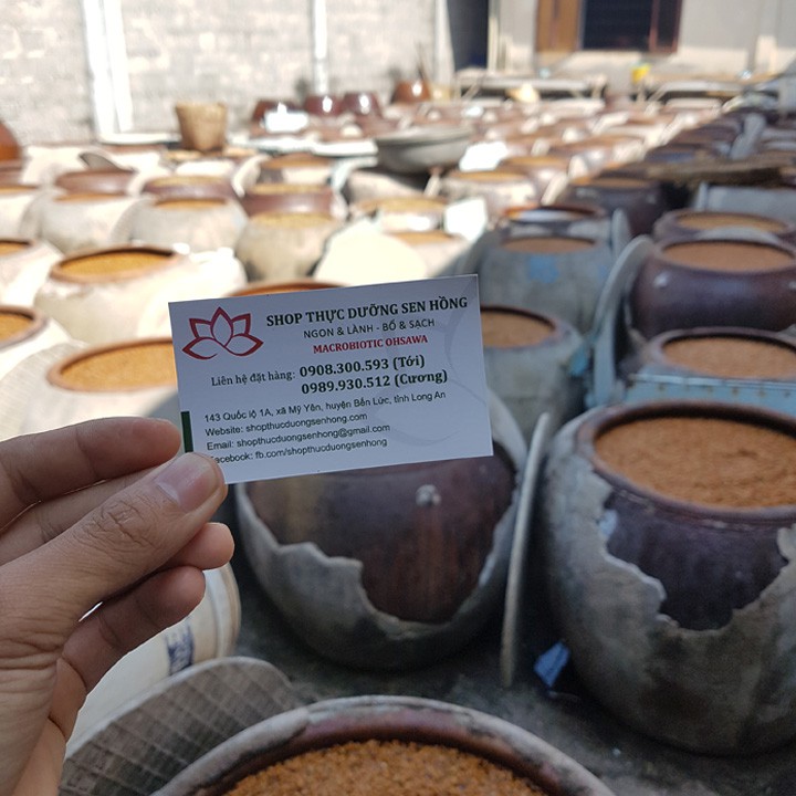 Tương miso lâu năm (350gr) - Thực dưỡng Sen Hồng | BigBuy360 - bigbuy360.vn