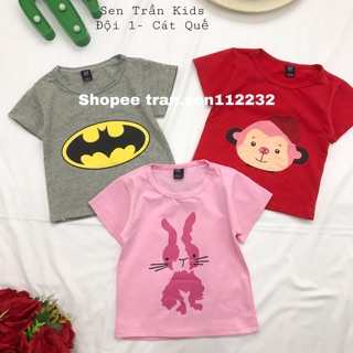 Xả kho áo phông bé trai/ bé gái A04