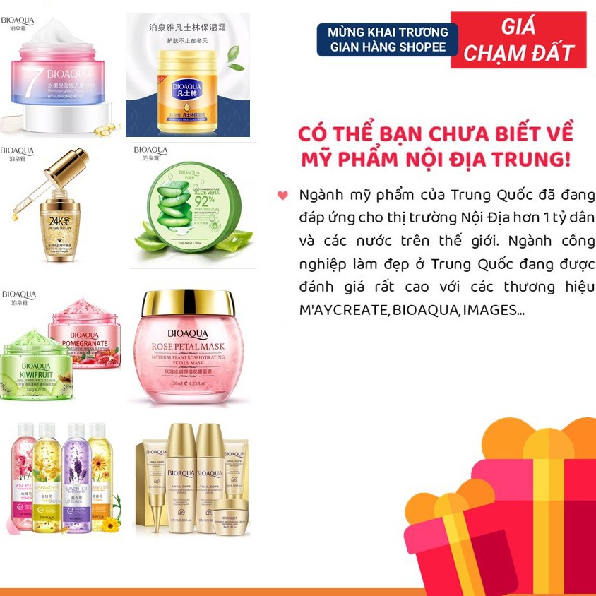 [Maris] Gel lột mụn đầu đen, lột mụn cám - Mặt nạ lột mụn than tre than tre hoạt tính Bioaqua - Lột Mụn Toàn Mặt