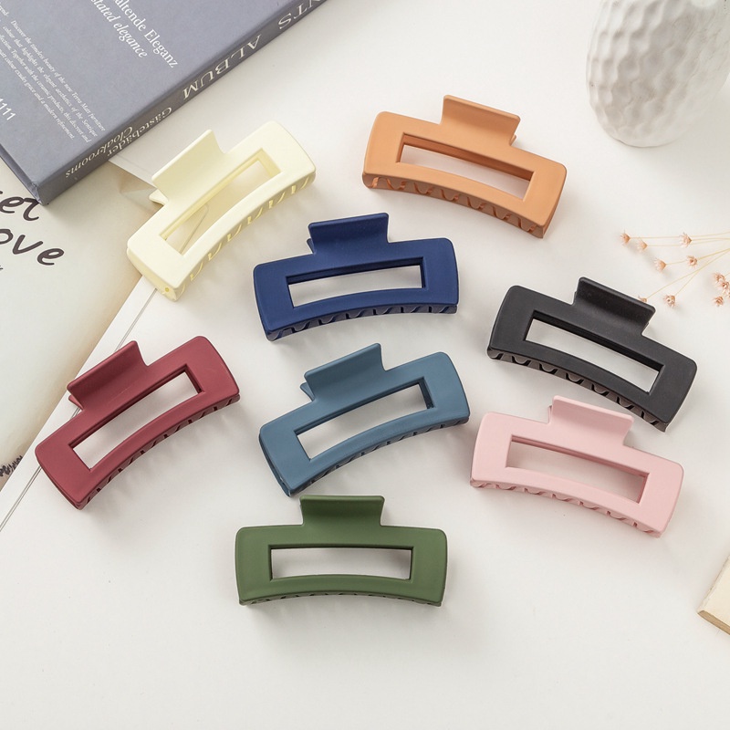 Kẹp Tóc Càng Cua Kiểu Dáng Hình Học Phong Cách Hàn Quốc Cho Nữ