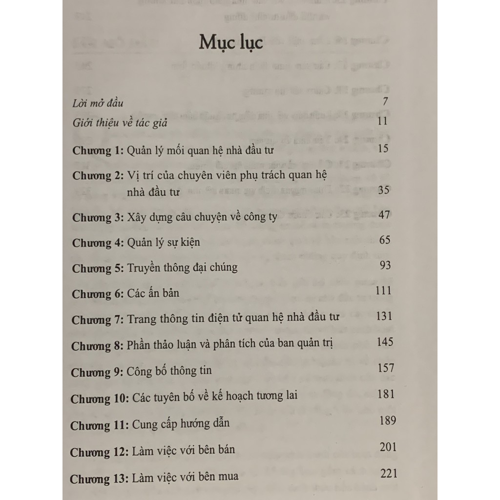 Sách - Điều Hành Hiệu Quả Bộ Phận Quan Hệ Nhà Đầu Tư - Steven M. Bragg