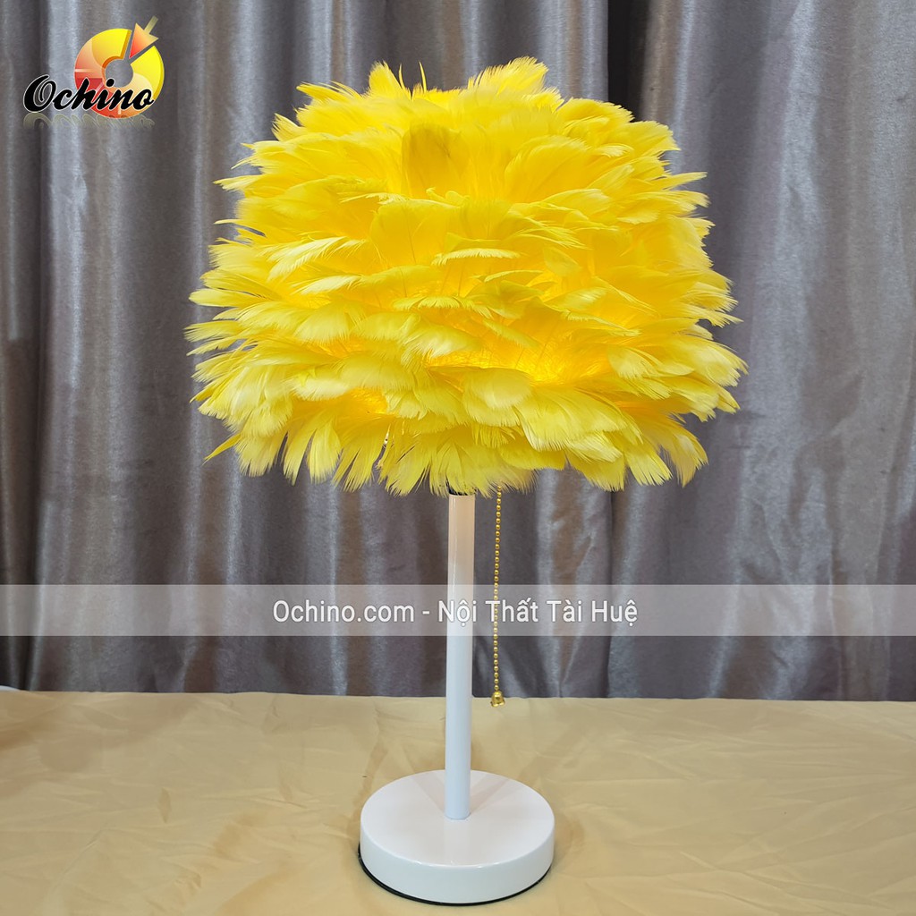 Đèn Lông Vũ, Đèn Ngủ Lông vũ Hình Đám mây Siêu Xinh (Hàng có Sẵn)