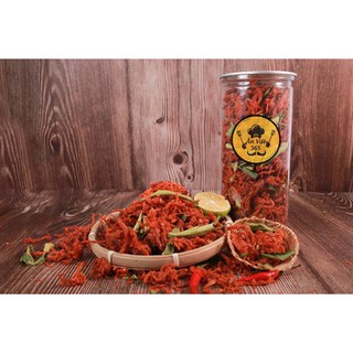 KHÔ BÒ SỢI LÁ CHANH hũ 300gr AV365 - Thế giới đồ ăn vặt