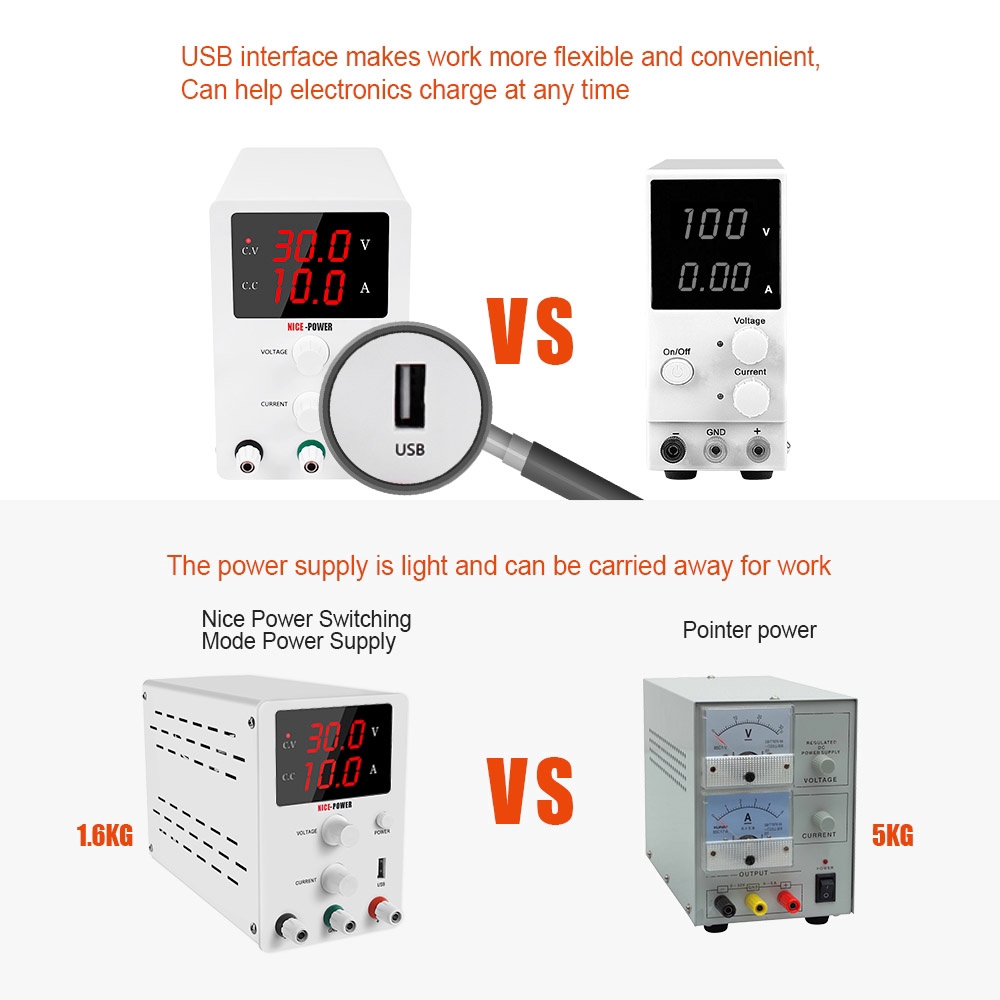 NICE-POWER R-SPS3010 30V 10A Bộ ổn định dòng điện Bộ nguồn DC Bộ nguồn chuyển mạch 220V