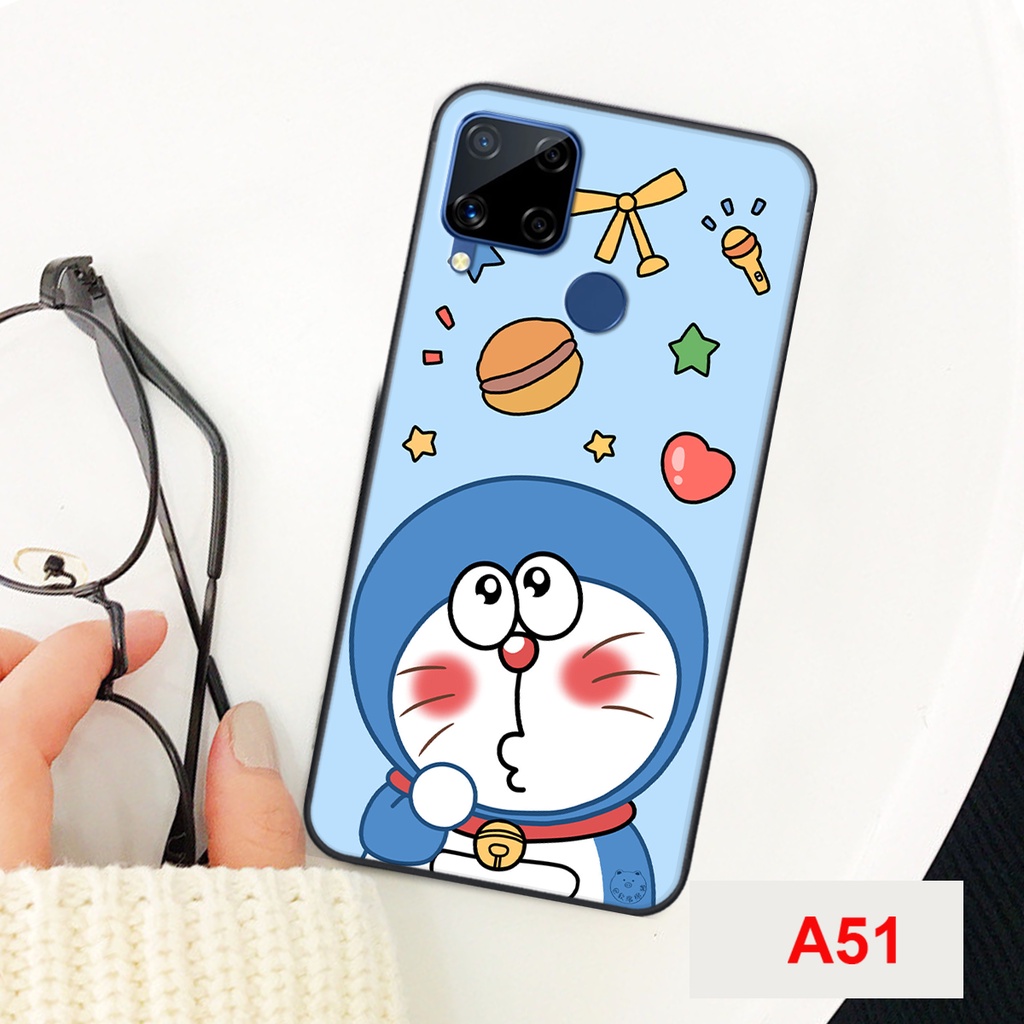 ỐP LƯNG REALME C12/REALME C15/REALME C25/REALME C25S/REALME C21/REALME C21Y DOREMON CUTE ĐÁNG YÊU