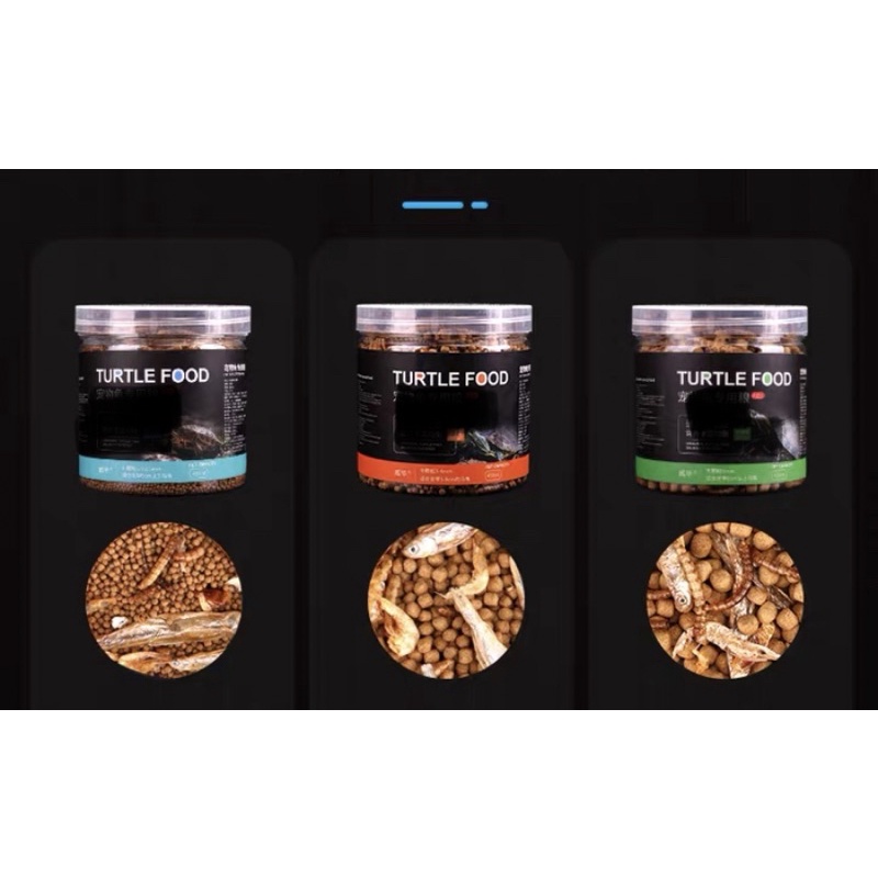 Thức ăn rùa nước 450ml  Kết hợp dinh dưỡng 4 trong 1 được rùa yêu thích