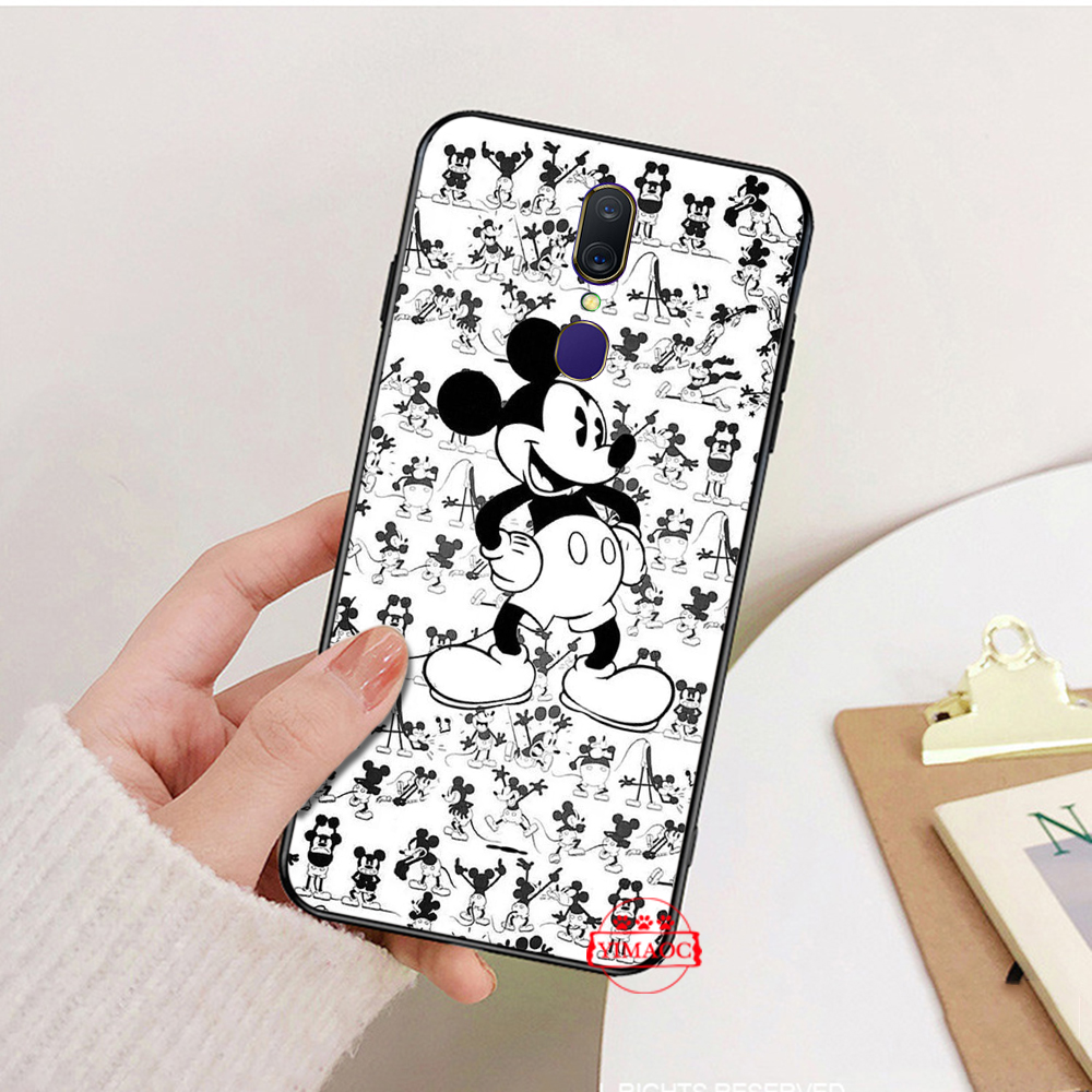 Ốp Hình Chuột Mickey Hoạt Hình Disney Cho Oppo A73 2020 A93 F17 Realme 7 Pro 4g 7i X7 C17 36q