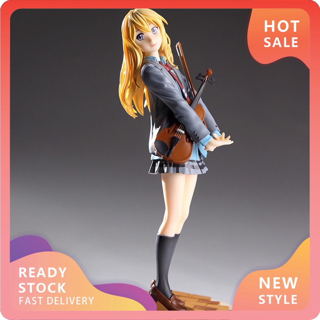 Mô hình thủ công hình nhân vật anime Your Lie In April dùng làm vật trang trí để bàn XYMX