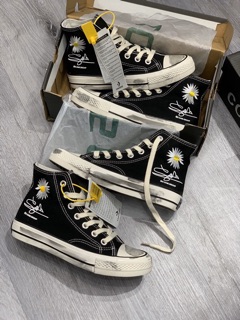 Giầy conves hoa cúc bẩn 1:1 ( full box + free ship )