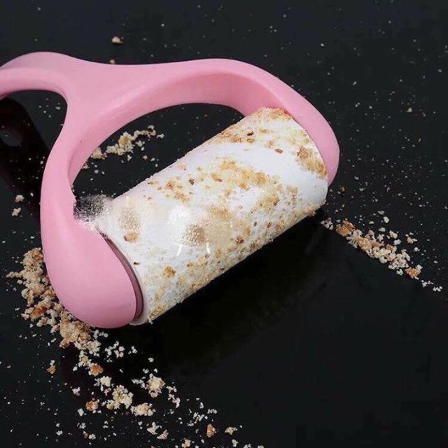 Cây lăn bụi quần áo 10cm tặng kèm 2 cuộn lõi