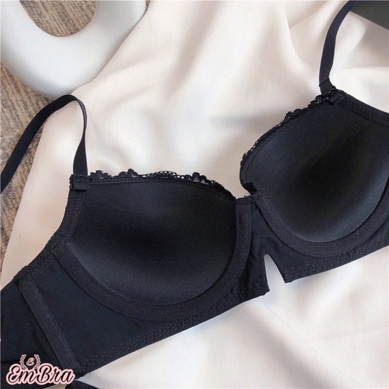 Bộ Đồ Lót Man Khoét Ngực Có Gọng Nâng Ngực Cao Cấp Gọn Ngực Siêu Đẹp, Mút Nâng Dày 3cm Mã EBB23 | BigBuy360 - bigbuy360.vn