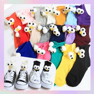 Vớ Nữ Cổ Cao Kiểu Hình Hoạt Hình Nhiều Màu Sắc Tùy Chọn