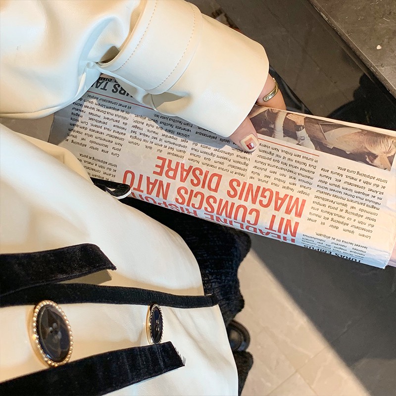 Bigsize Áo khoác viền đen AKBS009 beostyle cho người béo mập 55-100kg - Mặc đi tiệc,đi chơi hoặc dạo phố | BigBuy360 - bigbuy360.vn