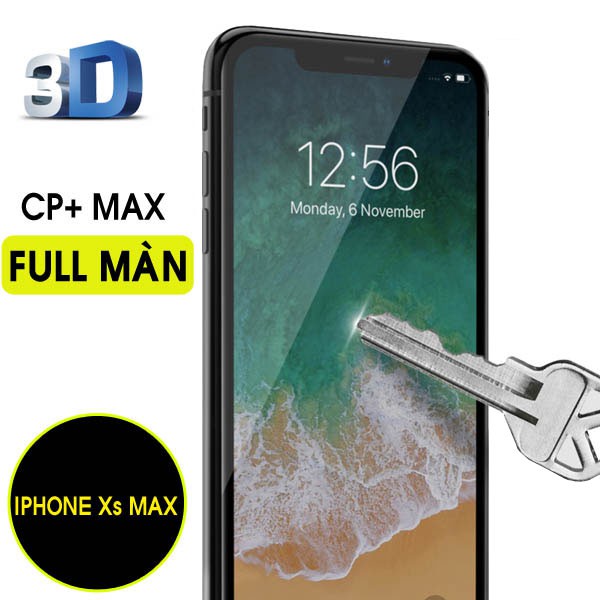 Cường lực iPhone 11 Pro Max/ 11 Pro/ 11/ Xs Max / XR/ Xs / X Nillkin Cp+ Max 3D Full màn hình - Hàng Chính Hãng