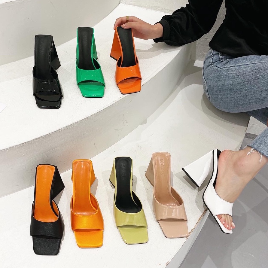 Giày Cao Gót Nữ Thời Trang Size Lớn 4.13 Inches (Size 35-42)