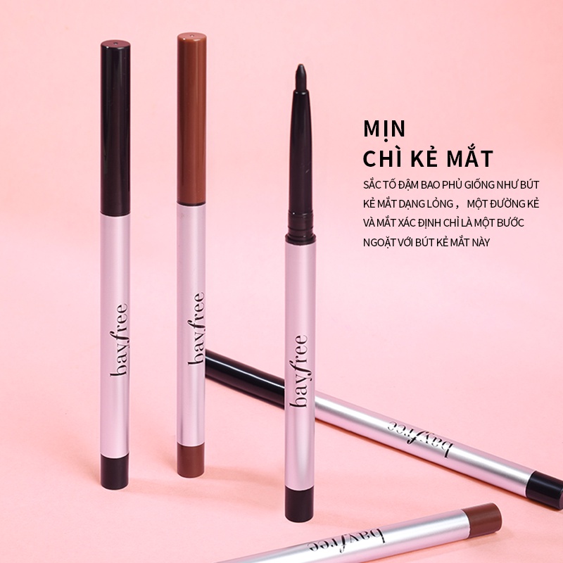 Bút kẻ mắt BAYFREE mịn mượt chống lem không thấm nước 2 màu tùy chọn lâu trôi