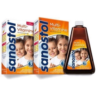 COMBO SANOSTOL MULTI-VITAMIN SỐ 1 VÀ SỐ 3