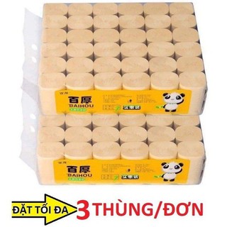 Giấy vệ sinh baihou bịch 36 cuộn siêu to đặc lõi