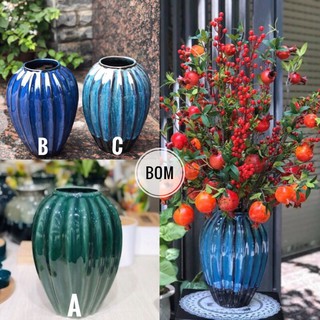 [3 mẫu] Bình hoa gốm trang trí