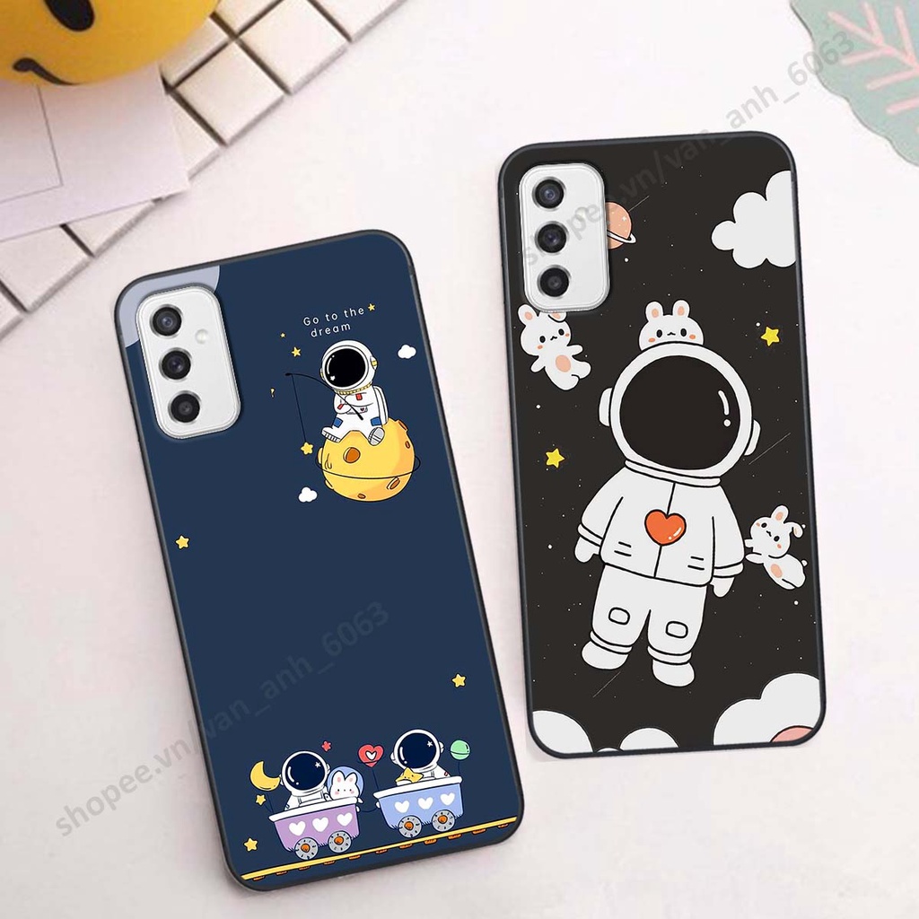 Ốp Samsung M52 5G hình bầu trời, phi hành gia đẹp, ốp lưng điện thoại samsung galaxy viền dẻo cao cấp