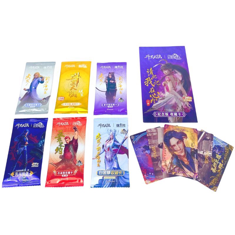 Set 5 ảnh thẻ nhân phẩm Đấu La Đại Lục ngẫu nhiên Cao Cấp Siêu Đẹp