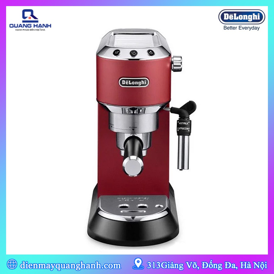 [Hàng chính hãng Máy pha cà phê Delonghi EC685 EC685.R màu đỏ