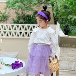 [A024] Áo sơ mi thô cổ bèo sz 80-130