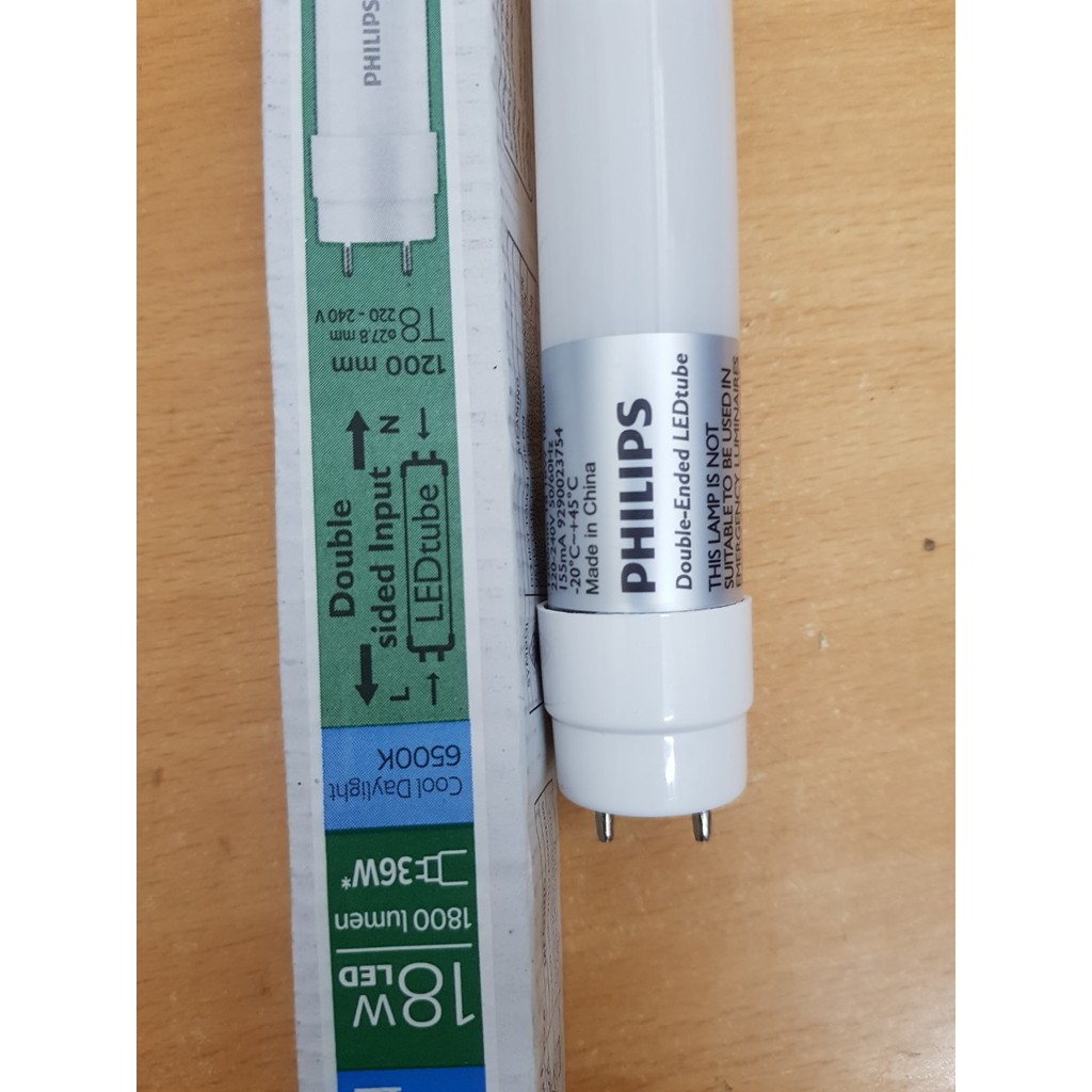 Bóng tuýp led 1m2 - philips 18w cam kết chính hãng bảo hành 2 năm