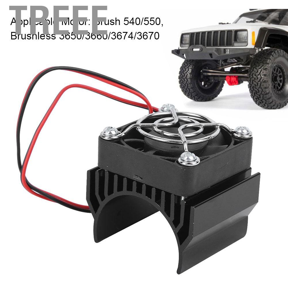 Đế Tản Nhiệt Treee 36mm Cho Xe Mô Hình Điều Khiển 1 / 10 Rc 540 / 3650 / 3660 / 3670